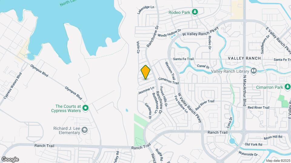 9312 Vista Cir Map and Location Details