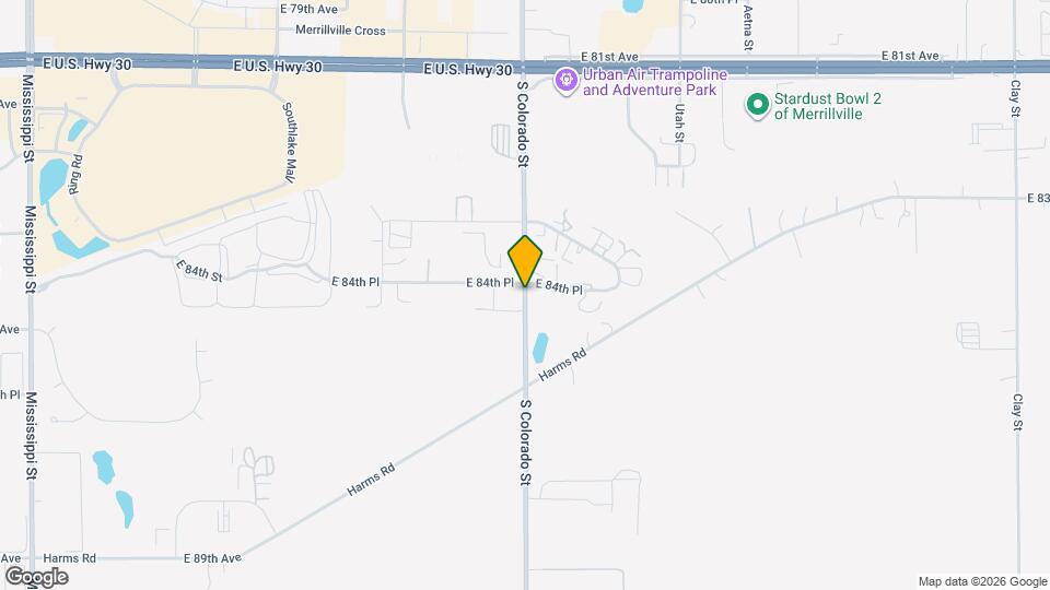 8401 Colorado St, Unit North Face Mapa y Detalles de la Ubicación