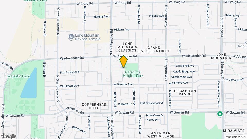 3912 Diamond Ridge St Map and Location Details