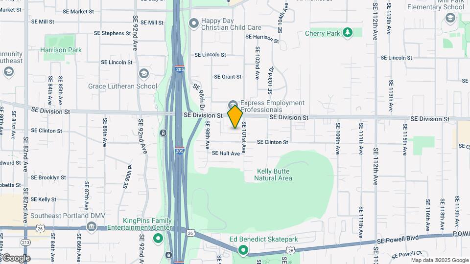 2607 SE 101st Ave Map and Location Details