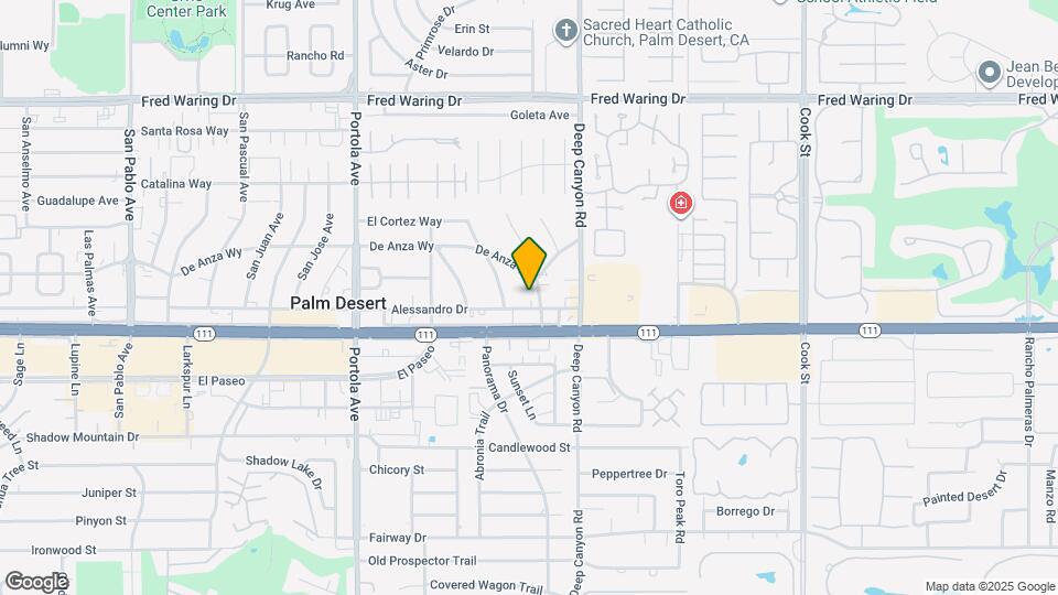 74390 Alessandro Dr Map and Location Details