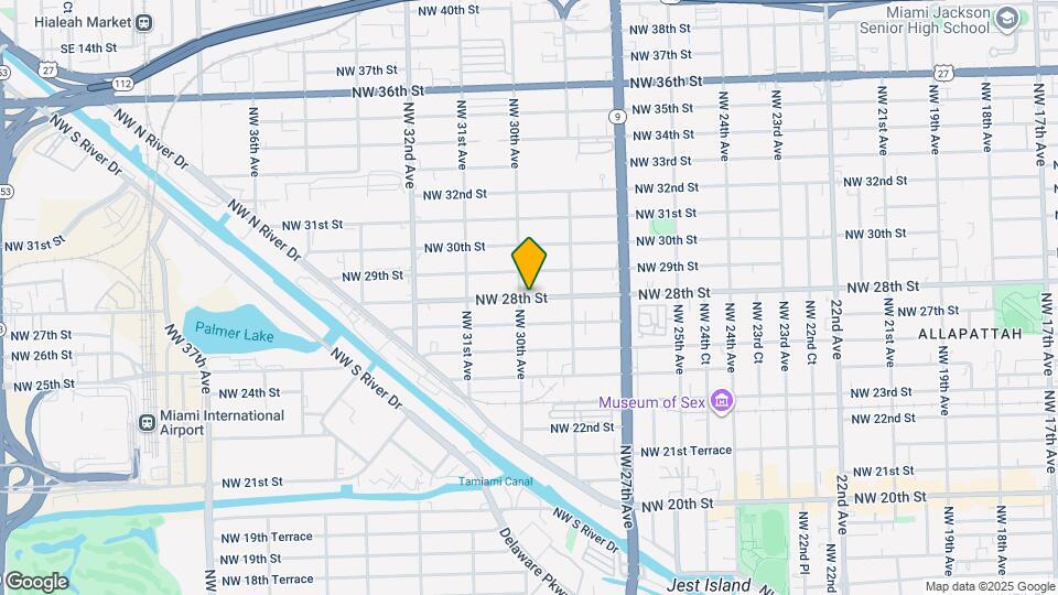 2980 NW 28th St Map and Location Details