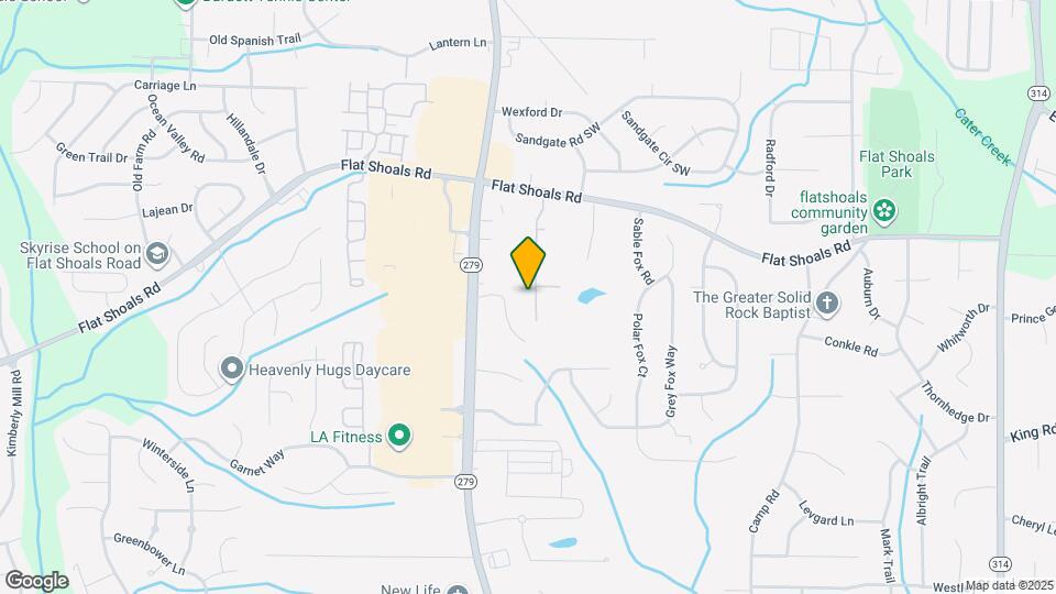 6085 Oak Bend Ct Map and Location Details