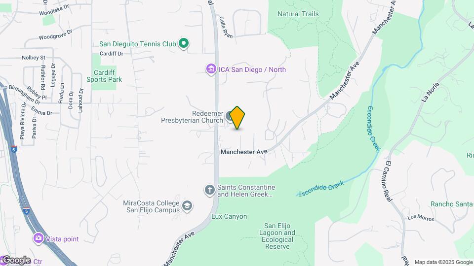 3631 Manchester Ave Map and Location Details