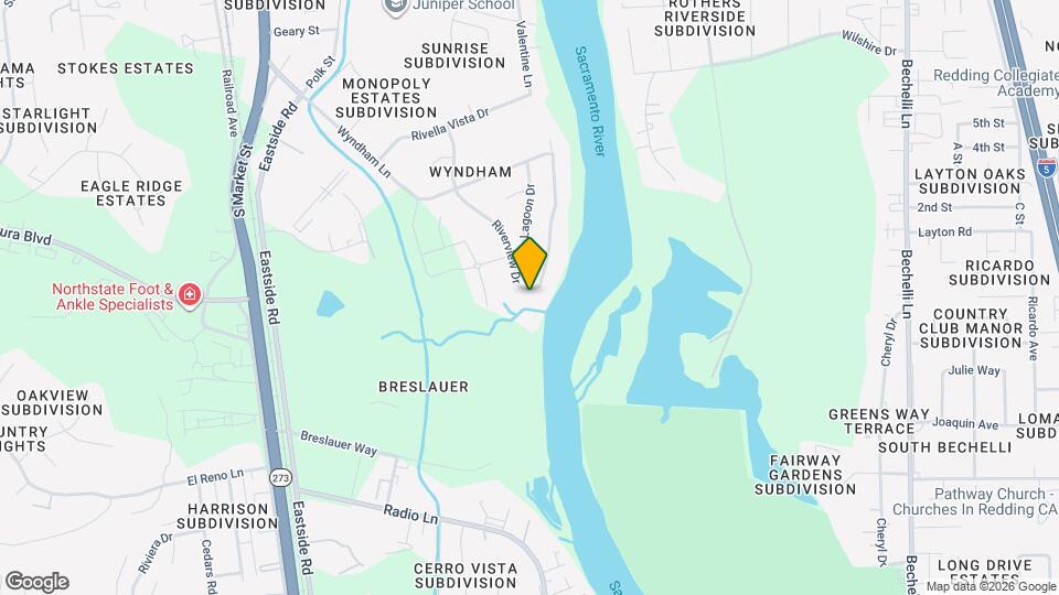 3615 Riverview Dr Map and Location Details