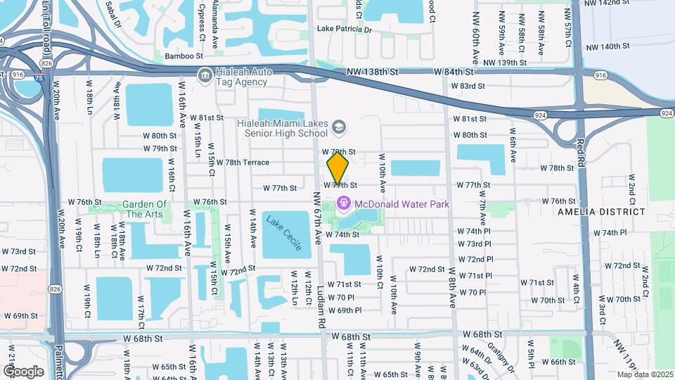 1130 W 77th St Map and Location Details