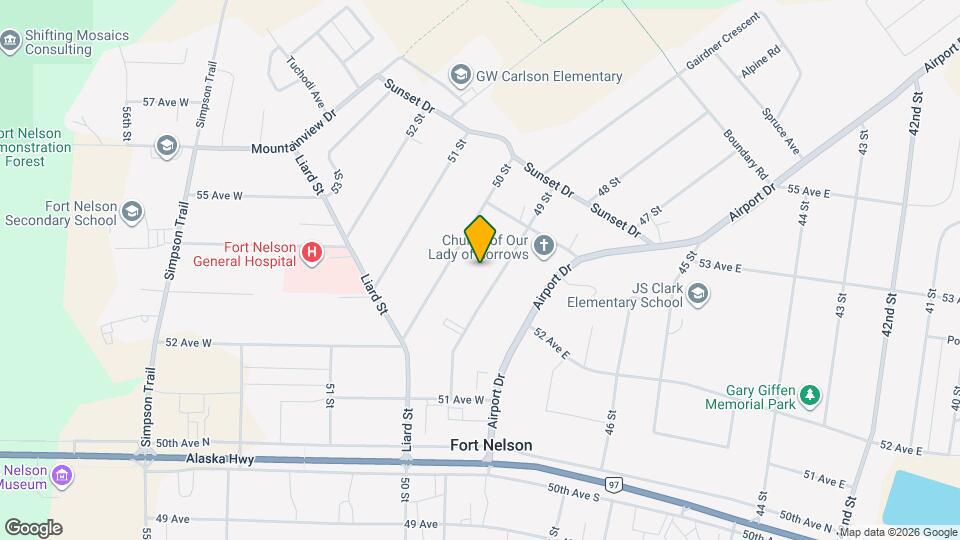 Chalet Apartments Map and Location Details