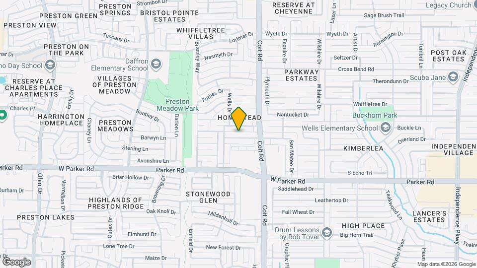 4021 San Mateo Dr Map and Location Details