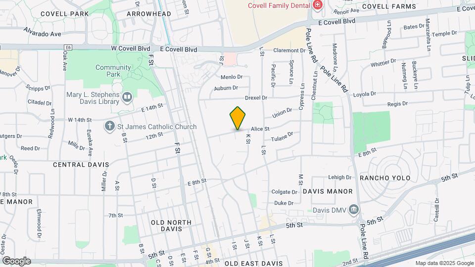 950 Pecan Pl Map and Location Details