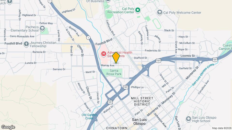 1160 Murray Ave., Unit #201 Mapa y Detalles de la Ubicación