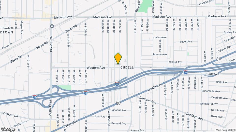 2232 W 103rd St Mapa y Detalles de la Ubicación