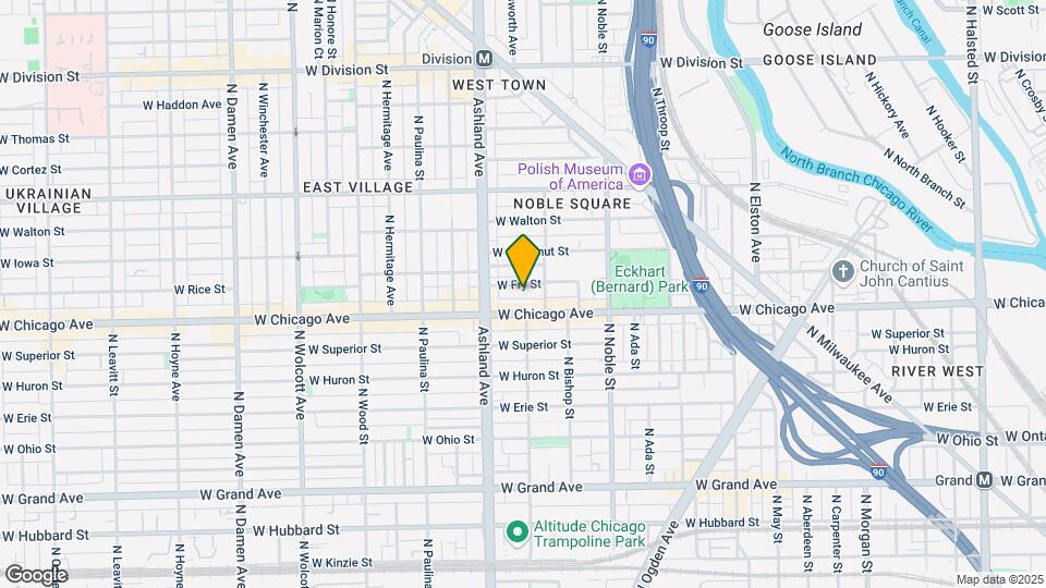 1523 W Fry St, Unit 2F Mapa y Detalles de la Ubicación