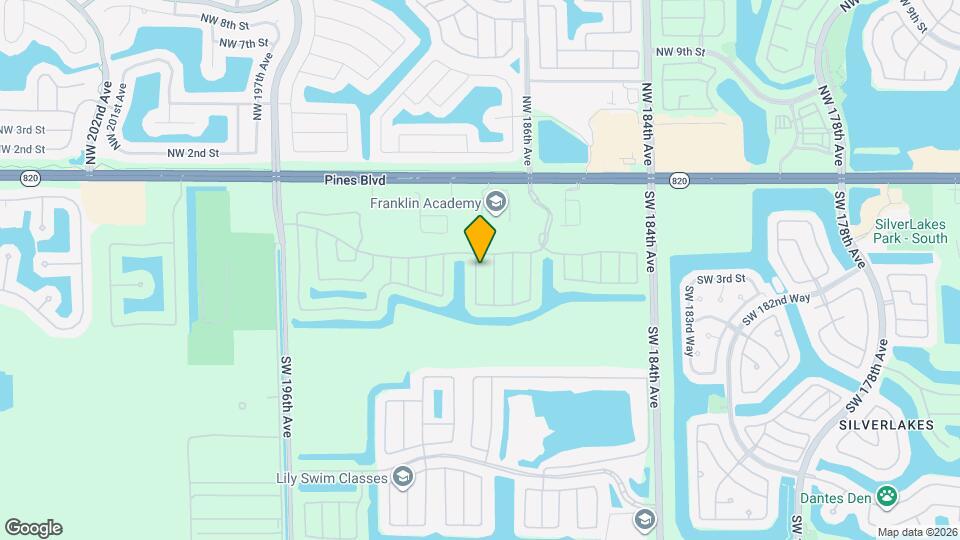 337 SW 188th Terrace Map and Location Details