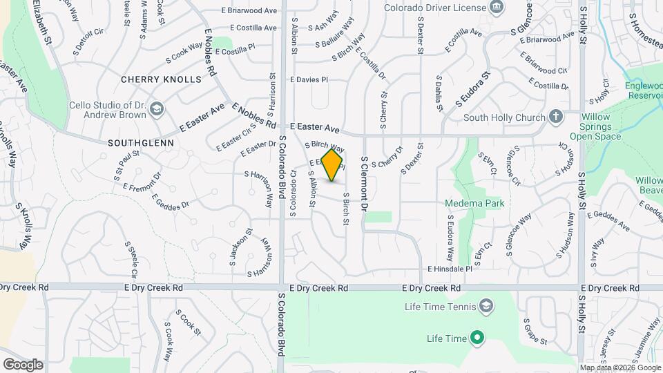 4260 E Fremont Ave Map and Location Details