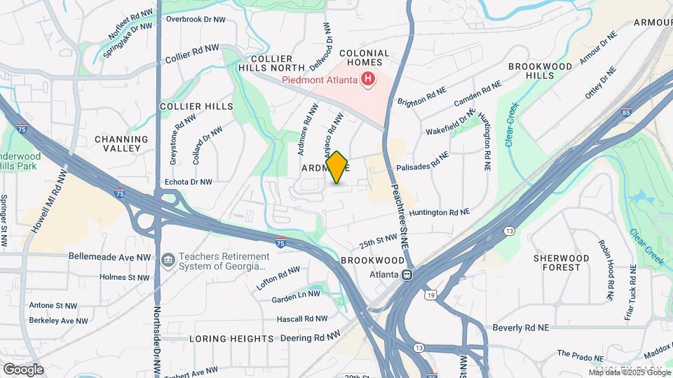 96 Ardmore Pl NW Map and Location Details