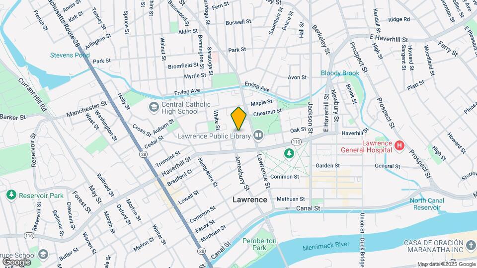 141 Amesbury St Map and Location Details