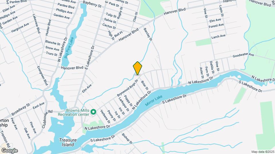 1103 Brynwood Bogs Drive Map and Location Details