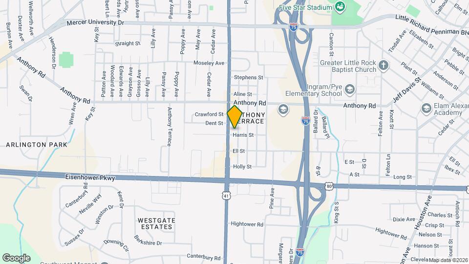 2349 Mason St Map and Location Details