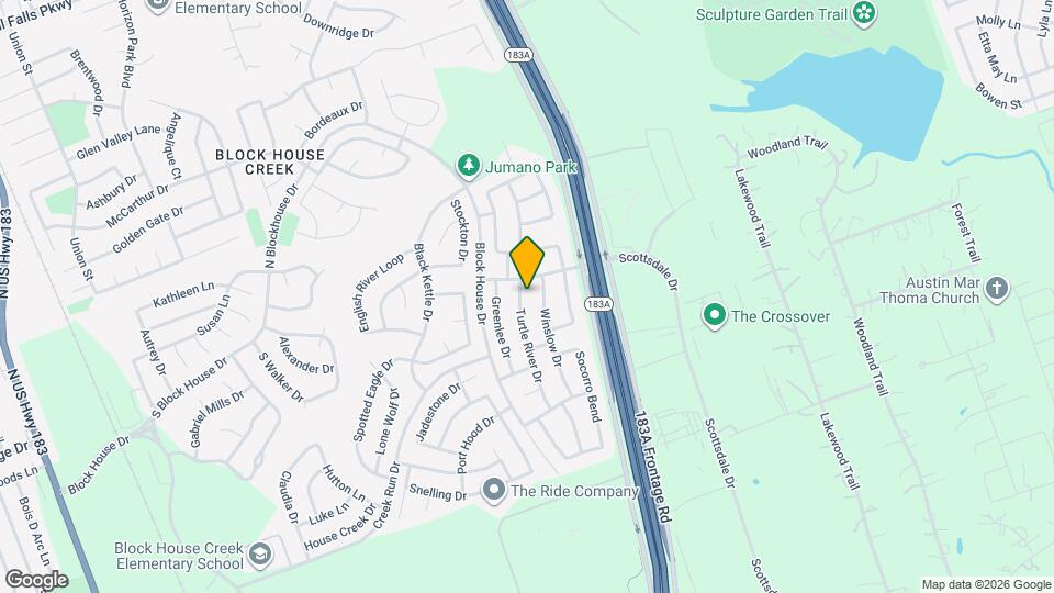 2804 Turtle River Dr Map and Location Details