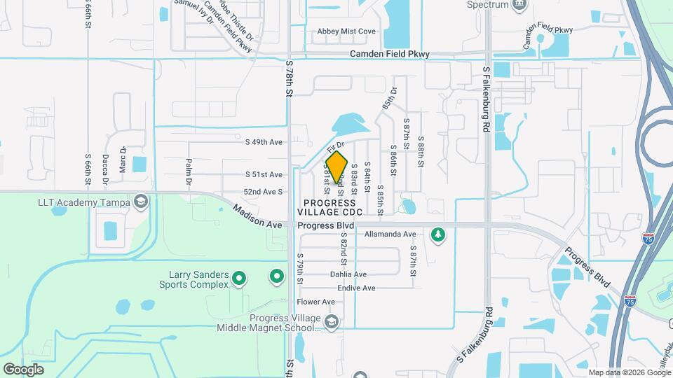 4923 S 82nd St Map and Location Details