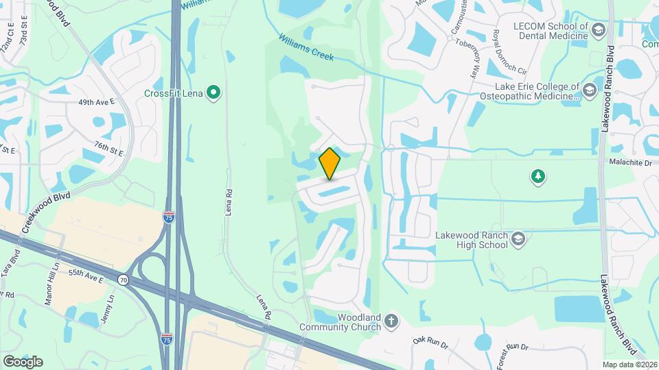 8734 52nd Ave E Map and Location Details