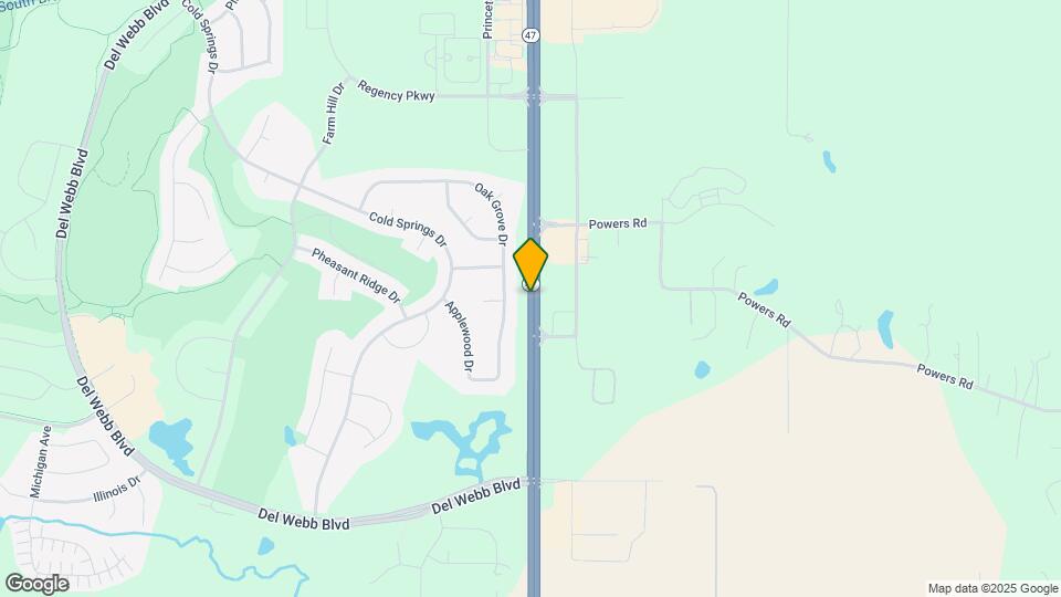 Huntley Crossing Map and Location Details