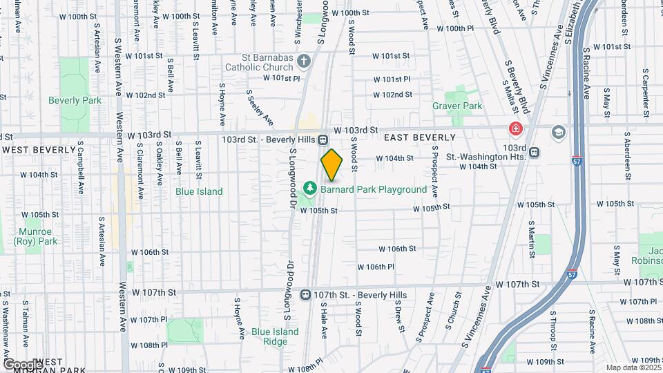 10419 S Hale Ave Mapa y Detalles de la Ubicación