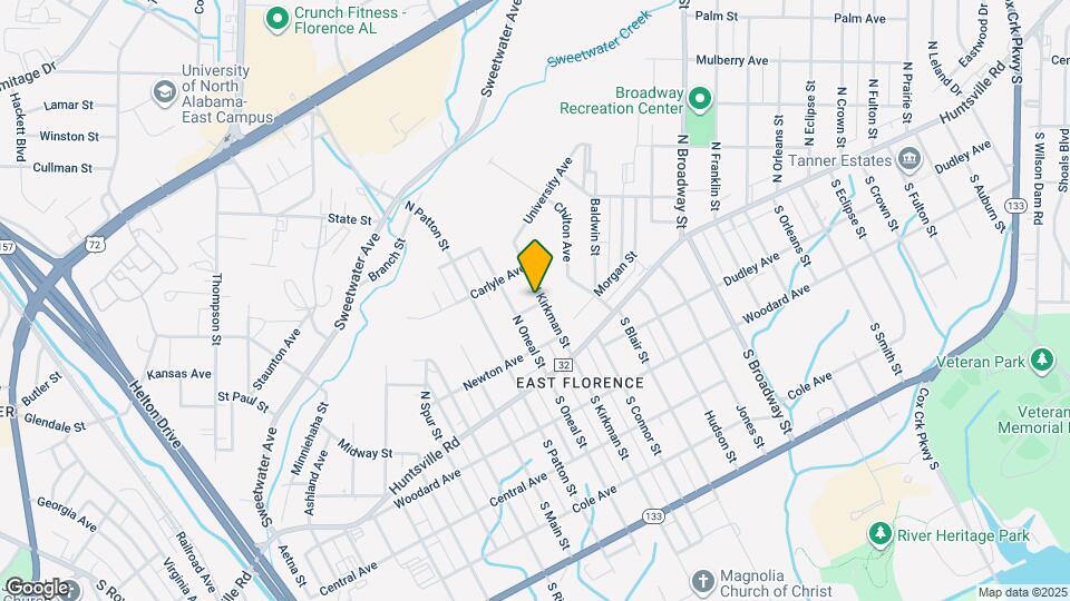 301 N Kirkman St Map and Location Details