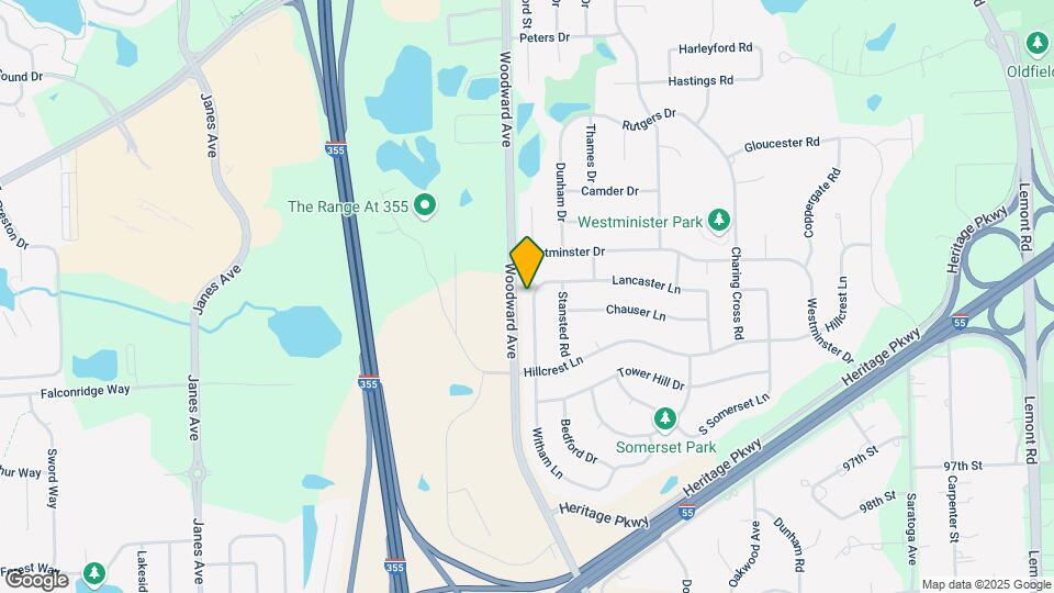 9012 Witham Ln Map and Location Details