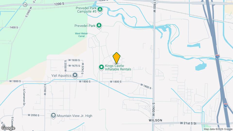 2177 W 1675 S Map and Location Details