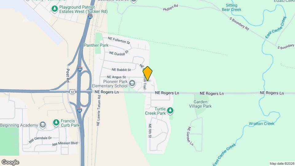 3011 NE Cimarron Trail Map and Location Details