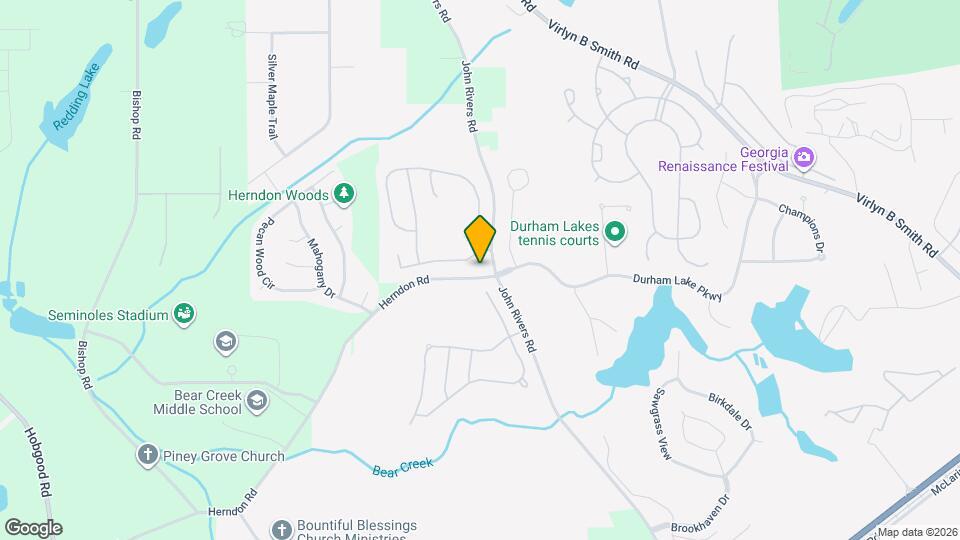 106 Shadow Creek Ct Map and Location Details