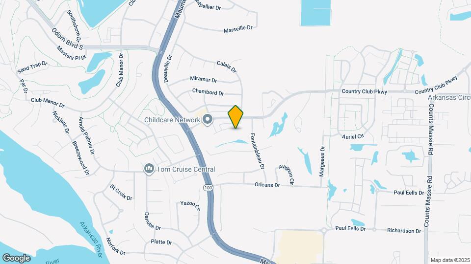 216 Chantilly Cir Map and Location Details