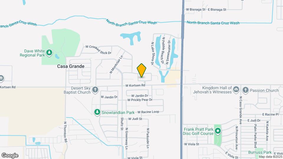 602 W Mirage Loop Map and Location Details