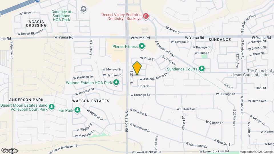 23425 W Harrison Dr Map and Location Details