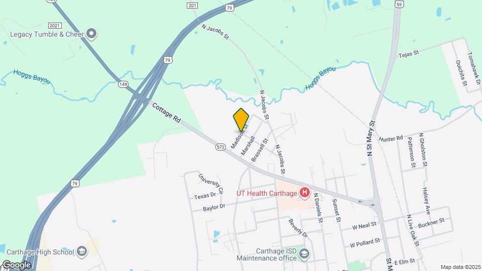 798 Madison St Map and Location Details