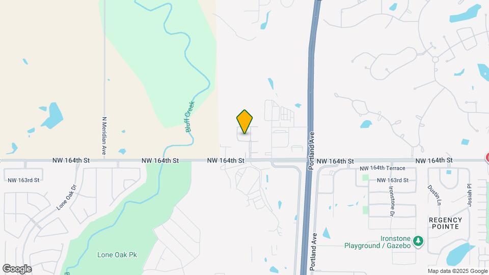 3925 NW 166th Terrace Map and Location Details