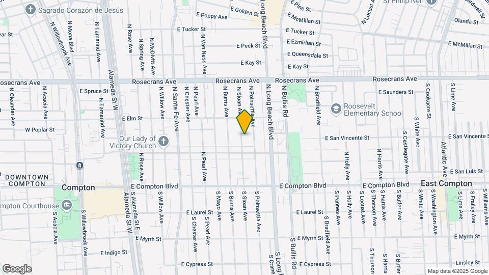 504 N Sloan Ave Mapa y Detalles de la Ubicación