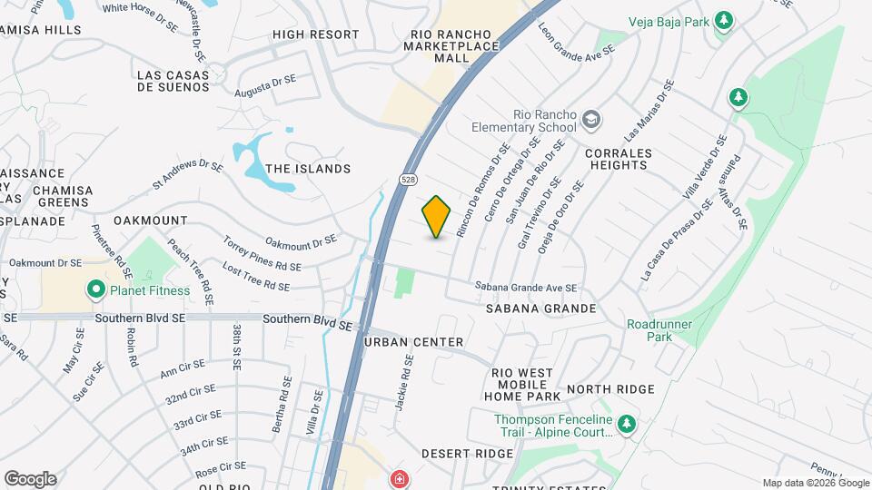 4101 Malaga Ct SE Map and Location Details