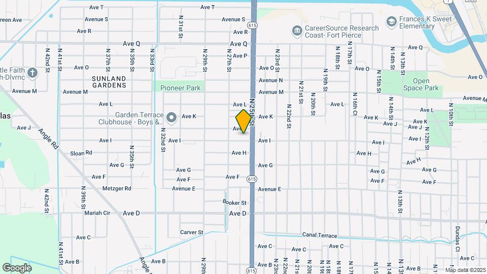 2510 Ave I Mapa y Detalles de la Ubicación