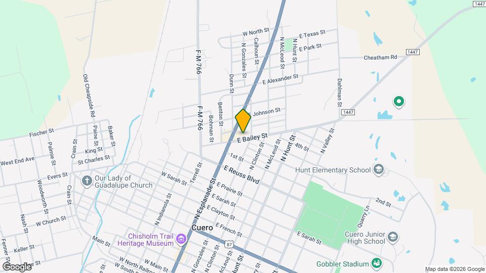 109 E Bailey St Map and Location Details