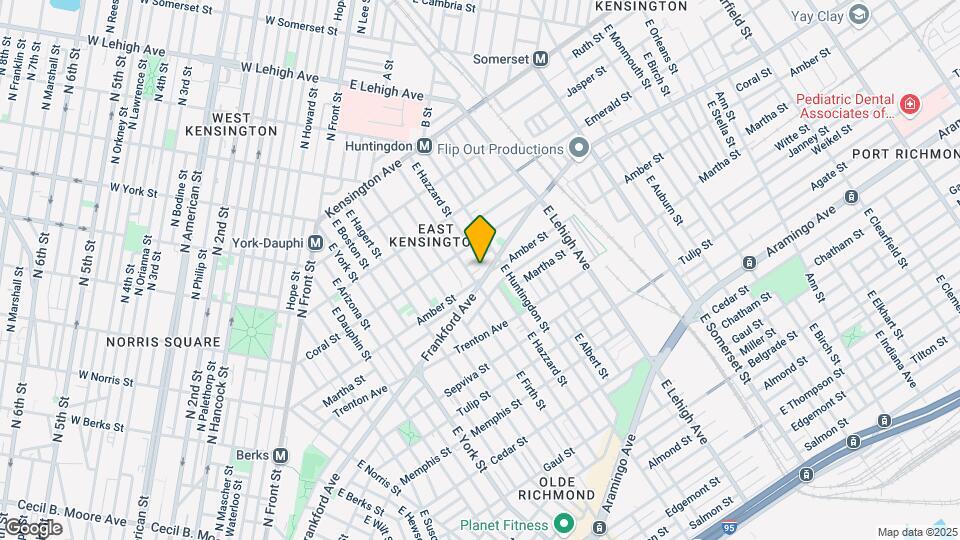 2554 Frankford Ave Map and Location Details