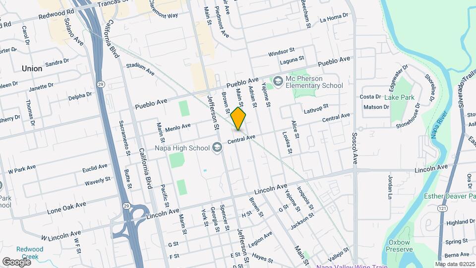 1146 Central Ave, Unit 1146 Mapa y Detalles de la Ubicación