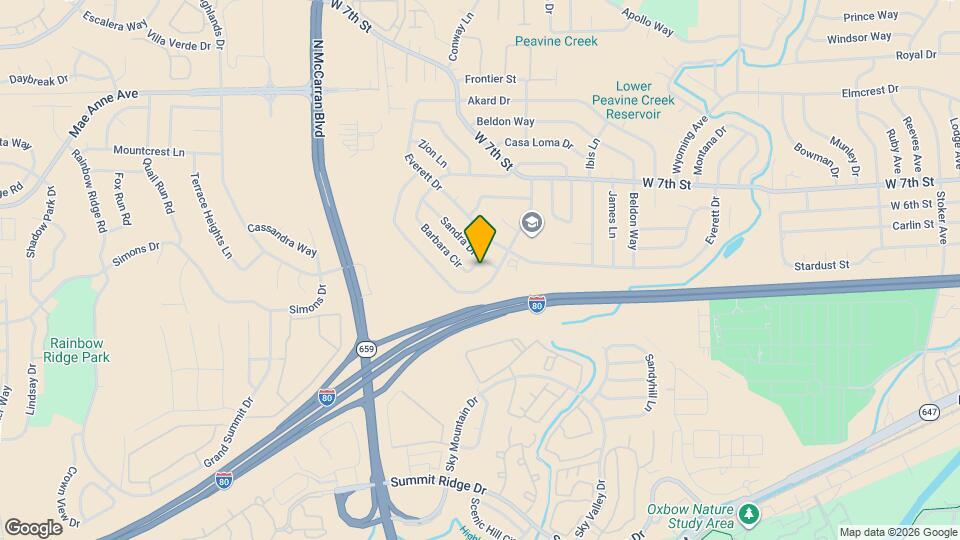 3241 Barbara Cir Map and Location Details