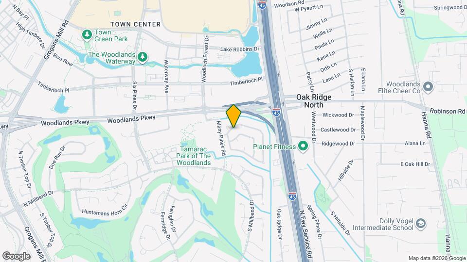 9 N Deerfoot Cir Map and Location Details