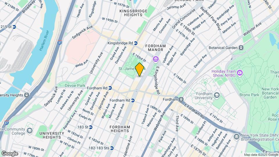 2545 Grand Concourse Mapa y Detalles de la Ubicación