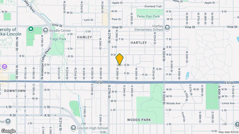 2811 Q St Map and Location Details