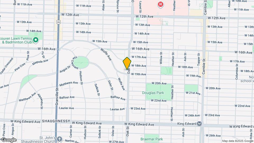 1003 Douglas Cres Map and Location Details