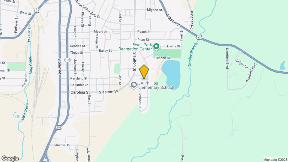 714 Sims St Mapa y Detalles de la Ubicación