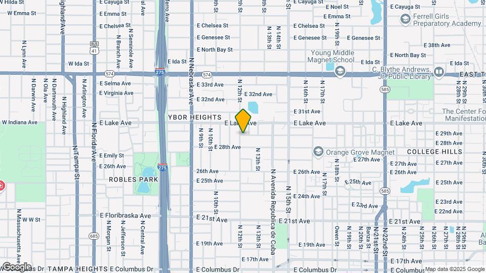 3511 N 12th St Map and Location Details